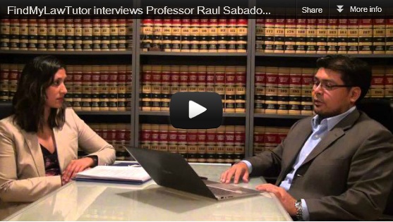 FindMyLawTutor Interviews Professor Raul Sabado