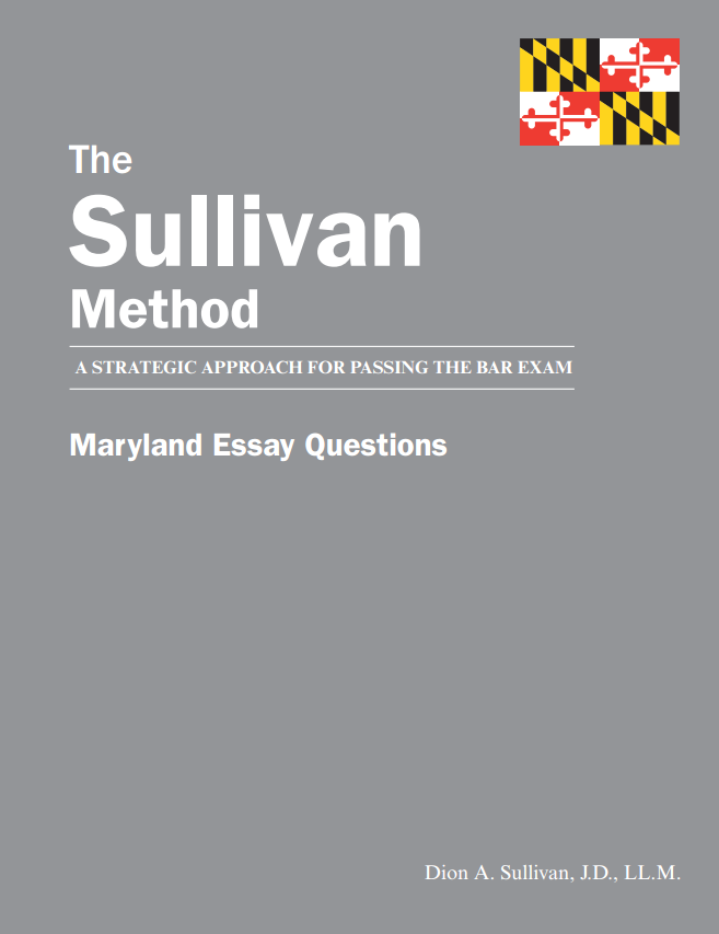 The Sullivan Method- Makes easy to pass Bar Exam
